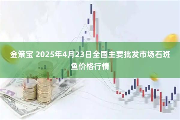 金策宝 2025年4月23日全国主要批发市场石斑鱼价格行情