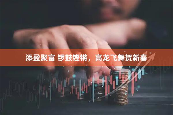 添盈聚富 锣鼓铿锵，高龙飞舞贺新春
